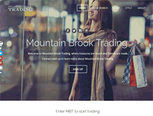 Tablet Screenshot of mountainbrooktrading.com